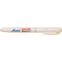 Quik Stik&reg; Mini Paint Marker, Solid Stick, White Moffatt Supply & Specialties