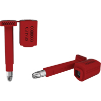 Scell&eacute;s de haute s&eacute;curit&eacute; Locktainer, 3-1/4", M&eacute;tal, Scell&eacute; &agrave; boulon Moffatt Supply & Specialties