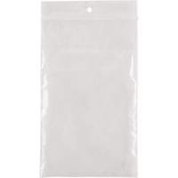 Sacs en poly, Refermable, 5" x 3", 4 mils Moffatt Supply & Specialties