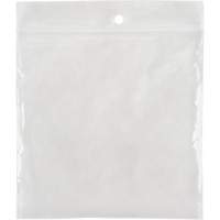 Sacs en poly, Refermable, 4" x 4", 2 mils Moffatt Supply & Specialties