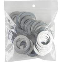 Sacs en poly, Refermable, 4" x 4", 2 mils Moffatt Supply & Specialties
