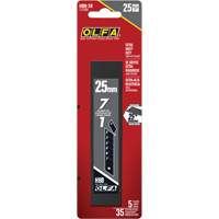 Ultra-Sharp Black Replacement Blades, Snap-Off Style Moffatt Supply & Specialties