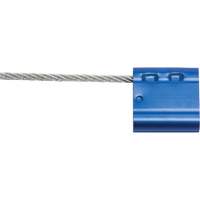 High Security Security Seal, 12", Metal, Cable Seal Moffatt Supply & Specialties