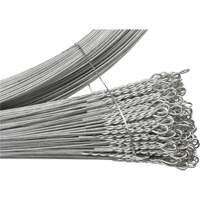 Baling Wire, Galvanized, 13-1/2' L, 13 ga. Moffatt Supply & Specialties