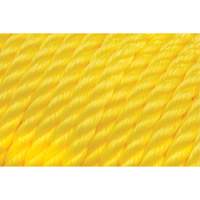Corde jaune tress&eacute;e 1/2", Polypropyl&egrave;ne, 335' Moffatt Supply & Specialties