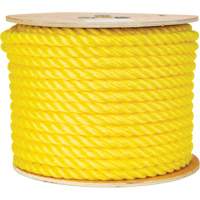 Corde jaune tress&eacute;e 5/8", Polypropyl&egrave;ne, 200' Moffatt Supply & Specialties