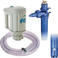 PFM-40 Drum Pump Kit with M3V Motor, Polypropylene/PVDF/Stainless Steel Moffatt Supply & Specialties