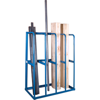 Bar Storage Racks - Vertical Bar Racks, Vertical, 48" W x 24" D x 60" H, 3000 lbs. Cap. Moffatt Supply & Specialties