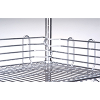 Ledge for Chromate Wire Shelving Moffatt Supply & Specialties