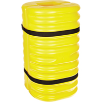 Protecteur de colonne, Ouverture int&eacute;rieure 6" x 6", 24" lo x 24" la x 42" h, Jaune Moffatt Supply & Specialties