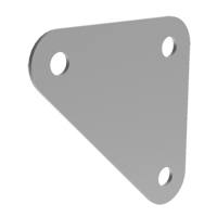 Goussets pour corni&egrave;re perfor&eacute;e Moffatt Supply & Specialties