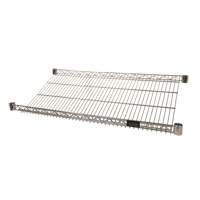 Wire Slanted Shelf, 18" W x 36" D, 400 lbs. Capacity Moffatt Supply & Specialties