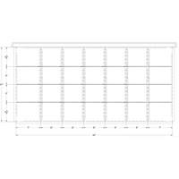 Cabinet d'entreposage &agrave; tiroirs int&eacute;gr&eacute; Interlok Moffatt Supply & Specialties