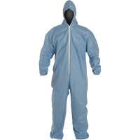 ProShield&reg; 6 SFR Coveralls, Large, Blue, FR Treated Fabric Moffatt Supply & Specialties