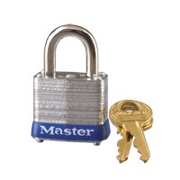 Pin Tumbler Padlock, Keyed Alike, Laminated Steel, 1-9/16" Width Moffatt Supply & Specialties