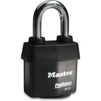 ProSeries&reg; Weather Tough&reg; Padlock, Black, Keyed Different, Laminated Steel, 2-3/8" Width Moffatt Supply & Specialties