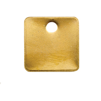 Blank Tags, Brass, 1.25" dia Moffatt Supply & Specialties
