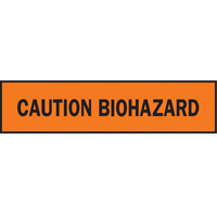 Barricade Tape, English, 3" W x 1000' L, 3.5 mils, Black on Orange Moffatt Supply & Specialties