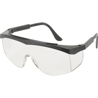 SS1 Series Safety Glasses, Clear Lens, Anti-Scratch, ANSI Z87+/Meets/Exceeds CSA Z94.3 Moffatt Supply & Specialties