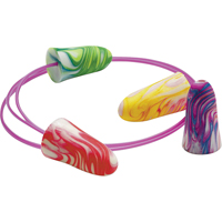 Bouchons d'oreilles en mousse SparkPlugs, Vrac - Boîte, Avec cordon Moffatt Supply & Specialties