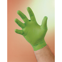 Gants N-Dex, Grand, Nitrile, 4 mils, Sans poudre, Vert Moffatt Supply & Specialties