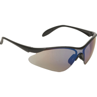 Lunettes de s&eacute;curit&eacute; JS410, Lentille Bleu/Miroir, Antibu&eacute;e/Anti-&eacute;gratignures, R&eacute;pond ou surpasse la norme CSA Z94.3 Moffatt Supply & Specialties