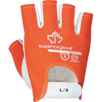Vibrastop Half-Finger Vibration-Dampening Gloves, Size Medium, Goatskin Palm Moffatt Supply & Specialties