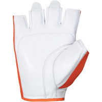 Vibrastop Half-Finger Vibration-Dampening Gloves, Size Medium, Goatskin Palm Moffatt Supply & Specialties