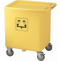 On-Site&reg; Eyewash Waste Cart Moffatt Supply & Specialties