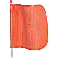 Tiges d'avertissement pour usage g&eacute;n&eacute;ral, Fixation Filet&eacute;, Hauteur 5', Orange Moffatt Supply & Specialties