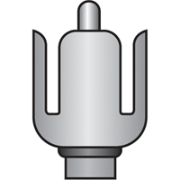 Tiges de s&eacute;curit&eacute; pour support porte-drapeau, usage intensif - accessoires & pi&egrave;ces de rechange Moffatt Supply & Specialties