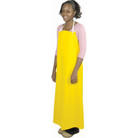 Lightweight Aprons, Polyurethane, 48" L x 35" W, Yellow Moffatt Supply & Specialties