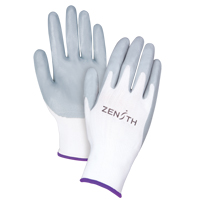 Gants l&eacute;gers enduits et respirants, 6/T-petit, R&ecirc;vetement Mousse de nitrile, Calibre 13, Enveloppe en Polyester Moffatt Supply & Specialties