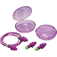 Rockets&reg; Reusable Earplugs, Uncorded, Bulk - Plastic Case, 27 dB NRR, One-Size Moffatt Supply & Specialties
