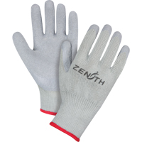 Gants enduits &agrave; doublure confortable en caoutchouc naturel, 9/Grand, R&ecirc;vetement Latex de caoutchouc, Calibre 10, Enveloppe en Polyester/Coton Moffatt Supply & Specialties