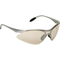 Lunettes de s&eacute;curit&eacute; JS410, Lentille Miroir int&eacute;rieur/ext&eacute;rieur, Anti-&eacute;gratignures, R&eacute;pond ou surpasse la norme CSA Z94.3 Moffatt Supply & Specialties