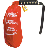 Sac de cadenassage &eacute;lectrique pour prise surdimensionn&eacute;e & contr&ocirc;le de palan, Type Prise Moffatt Supply & Specialties