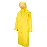 Tornado Long Coat, PVC, 5X-Large, Yellow Moffatt Supply & Specialties