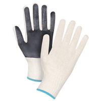 Gants en tricot &agrave; paume enduite, Poly/coton, Un c&ocirc;t&eacute;, Calibre 7, T-Grand Moffatt Supply & Specialties