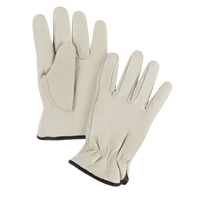 Gants de conducteur doubl&eacute;s pour l'hiver, T-Grand, Paume en Cuir fleur de vache, Molleton Moffatt Supply & Specialties