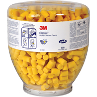 Recharge de bouchons d'oreilles E-A-R Classic One Touch, Vrac - Contenant Moffatt Supply & Specialties