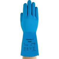 Gants AlphaTec 87-029, Taille Petit/7, 12" lo, Latex de caoutchouc, Doublure en Nylon, 50 mils Moffatt Supply & Specialties