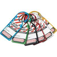 Labeled Snap-on Hasps, Silver Moffatt Supply & Specialties