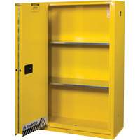 Sure-Grip&reg; Ex Flammable Storage Cabinets, 45 gal., 1 Door, 43" W x 65" H x 18" D Moffatt Supply & Specialties
