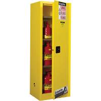 Armoire de s&eacute;curit&eacute; pour produits inflammables EX Slimline Sure-Grip , 22 gal., 1 Porte(s), 23,25" La x 65" h x 18" p Moffatt Supply & Specialties