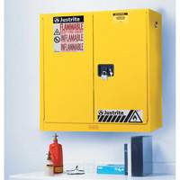 Armoires de s&eacute;curit&eacute; murales Sure-Grip EX, 20 gal., 2 Porte(s), 43" La x 44" h x 12" p Moffatt Supply & Specialties