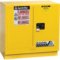 Armoire de s&eacute;curit&eacute; pour dessous de comptoir pour produits inflammables EX Sure-Grip, 22 gal., 2 Porte(s), 35" La x 35" h x 22" p Moffatt Supply & Specialties