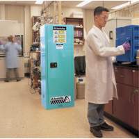 Sure-Grip&reg; Ex Acid/Corrosive Storage Cabinets, 22 gal., 23.25" x 65" x 18" Moffatt Supply & Specialties