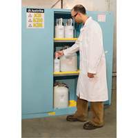 Sure-Grip&reg; Ex Acid/Corrosive Storage Cabinets, 45 gal., 43" x 65" x 18" Moffatt Supply & Specialties