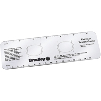 Manom&egrave;tres d'essai pour douche oculaire Moffatt Supply & Specialties